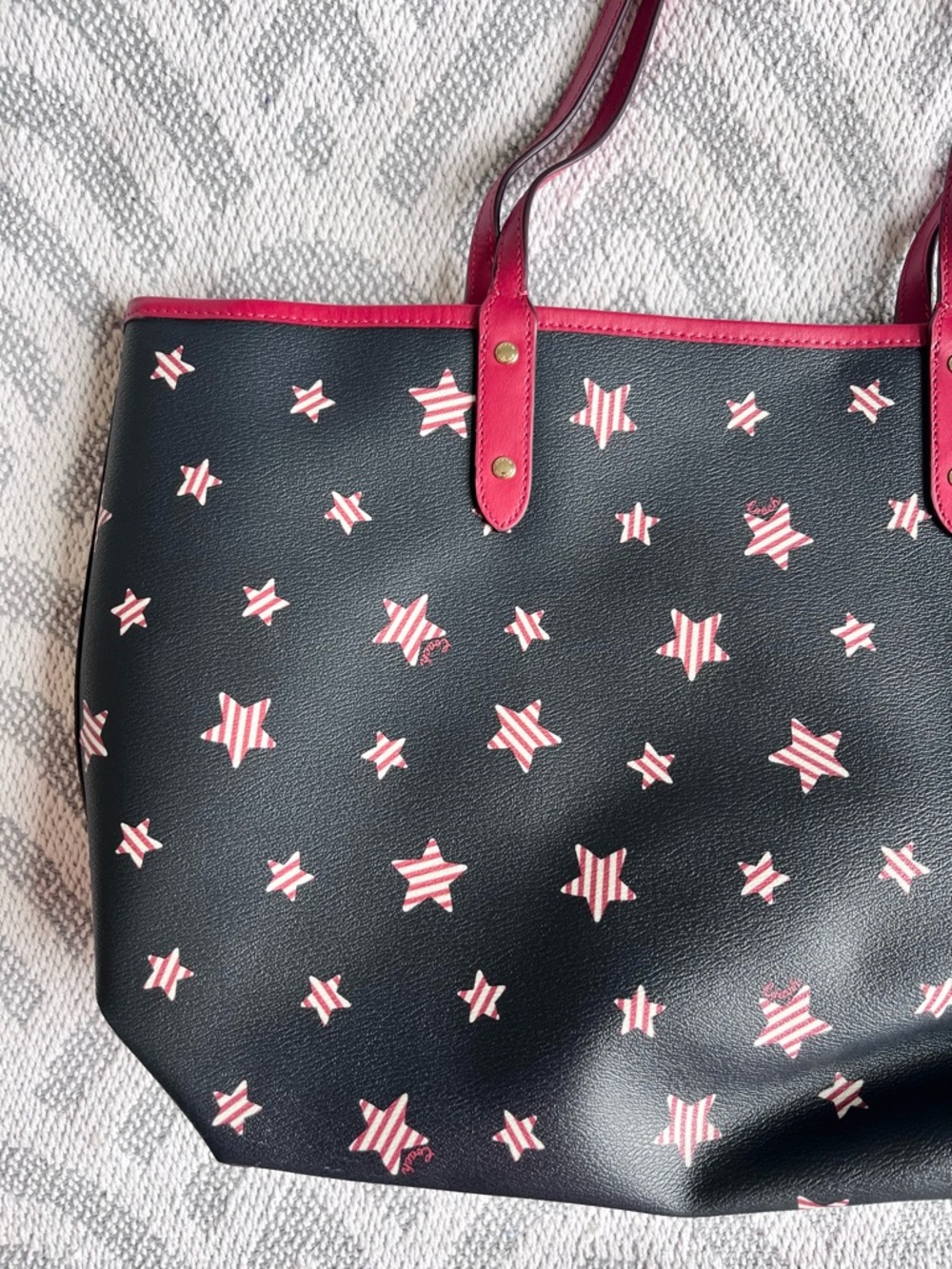 COACH Americana Reversible Large Tote Bag - Picture 5 of 16